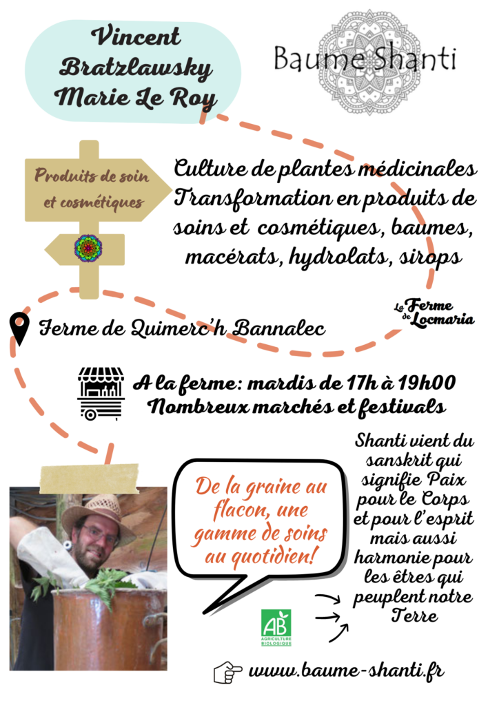 fiche producteur la ferme de locmariage Quimper